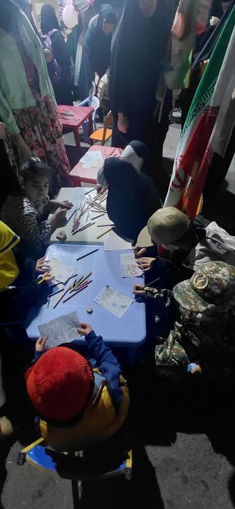 تجمع مردمی شهرستان آمل در پانزدهم فروردین