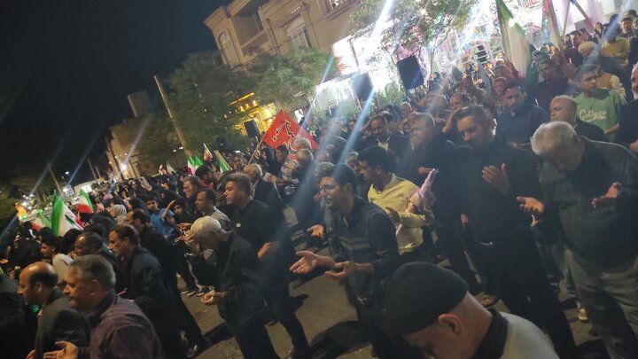 تصاویر/ حضور پرشور دهه نودی‌ها در سی و پنجمین اجتماع مردمی سفیدشهر در حمایت از وطن