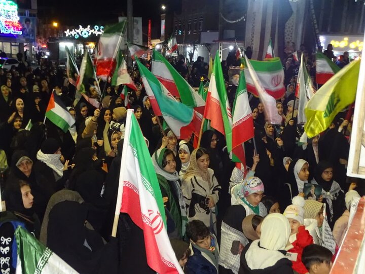 تصاویر/ استمرار حمایت های مردمی از نظام اسلامی و نیروهای مسلح در شهرستان چهاربرج