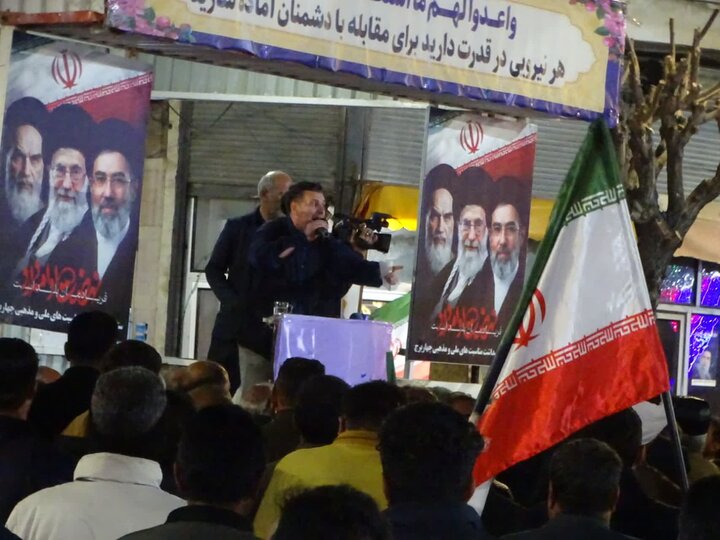 تصاویر/ استمرار حمایت های مردمی از نظام اسلامی و نیروهای مسلح در شهرستان چهاربرج