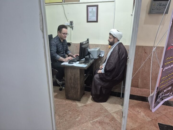 تصاویر/ پویش اهدای خون توسط طلاب روحانیون پایگاه شهید طاهری مدرسه علمیه شهرستان نقده