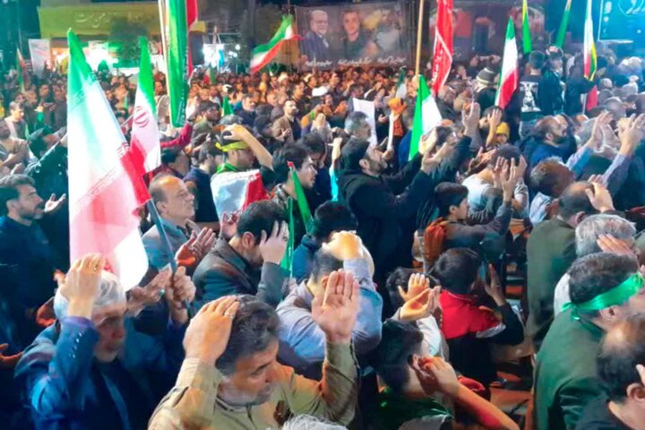 تصاویر/سی و پنجمین شب از موج پرشور مردمی  دارالشهدای آران وبیدگل