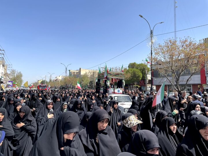 تصاویر/ تشییع دو شهید مدافع وطن در ملارد