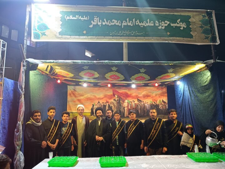 تصاویر/ فعالیت طلاب مدرسه علمیه امام محمد باقر(ع) شوش دانیال(ع