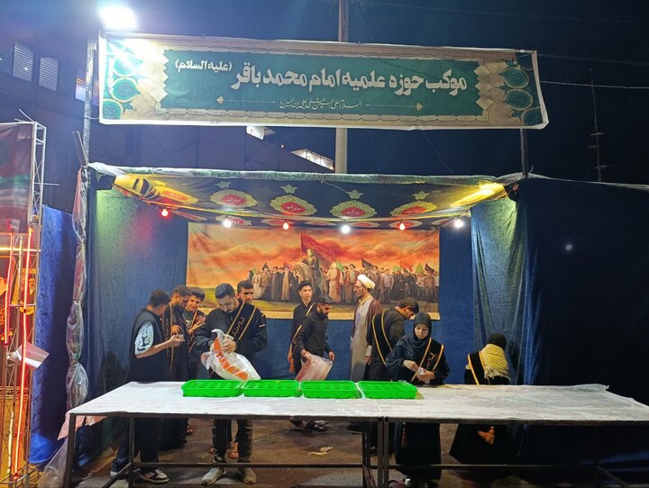 تصاویر/ فعالیت طلاب مدرسه علمیه امام محمد باقر(ع) شوش دانیال(ع