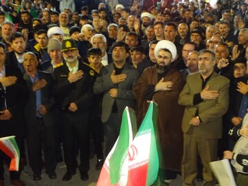 تصاویر/ اجتماع بزرگ مردمی در حمایت از ایران اسلامی  و تجدید بیعت با رهبر معظم انقلاب در شهرستان چهاربرج