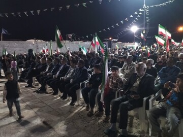 تصاویر/ تجمع انقلابی مردم بردخون