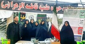 فیلم| فعالیت های موکب حوزه علمیه فاطمه الزهرا(س) شهرستان ساوه