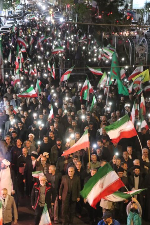تصاویر/ خیابان‌های قرچک در شب سی و ششم
