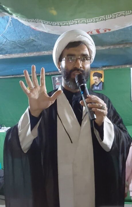 برپایی موکب شهدای روحانی شهرستان آمل
