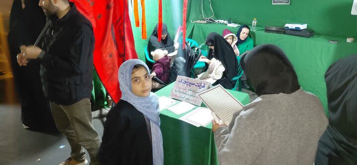 برپایی موکب شهدای روحانی شهرستان آمل