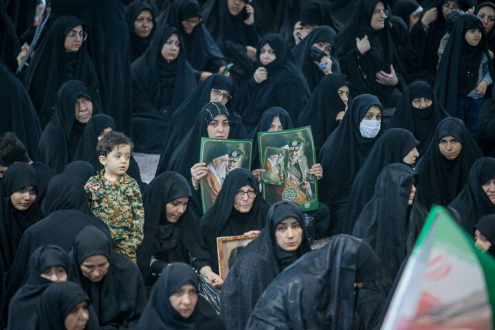 تصاویر/ مراسم گرامیداشت سوم و هفتم امیر سپهبد موسوی