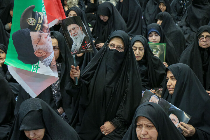 تصاویر/ مراسم گرامیداشت سوم و هفتم امیر سپهبد موسوی