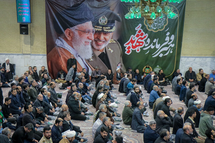 تصاویر/ مراسم گرامیداشت سوم و هفتم امیر سپهبد موسوی