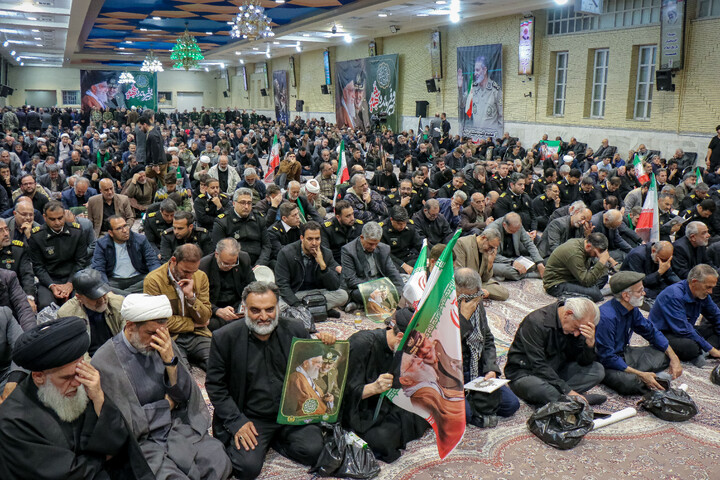 تصاویر/ مراسم گرامیداشت سوم و هفتم امیر سپهبد موسوی