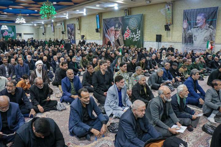 تصاویر/ مراسم گرامیداشت سوم و هفتم امیر سپهبد موسوی