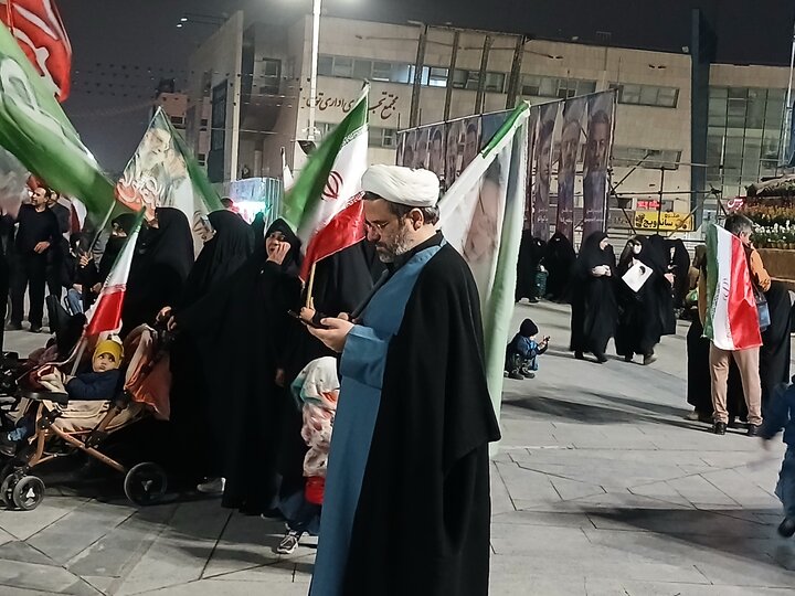 تصاویر/ سی وششمین اجتماعات مردمی در خیابان ها ومیدان های مشهدمقدس