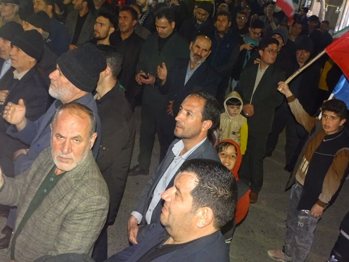 تصاویر/ اجتماع بزرگ مردمی در حمایت از ایران اسلامی  و تجدید بیعت با رهبر معظم انقلاب در شهرستان چهاربرج