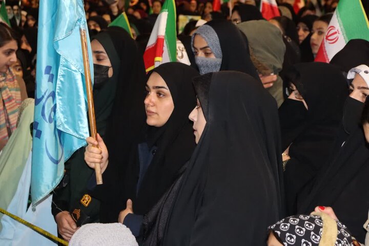 تصاویر/ تداوم حضور همیشگی، آگاهانه و منسجم مردم چالدران در حمایت از نظام اسلامی