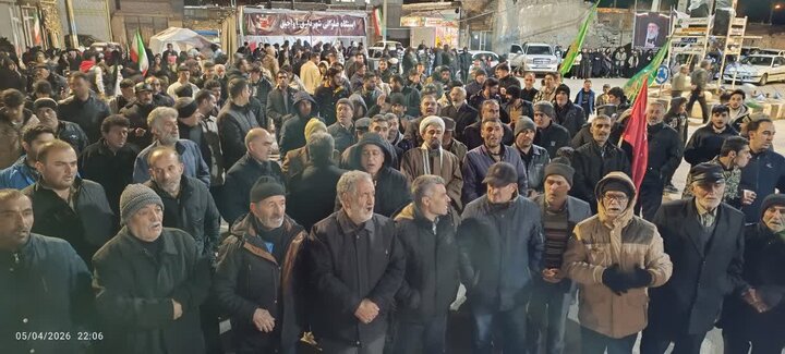 تصاویر/ تداوم حضور همیشگی، آگاهانه و منسجم مردم چالدران در حمایت از نظام اسلامی