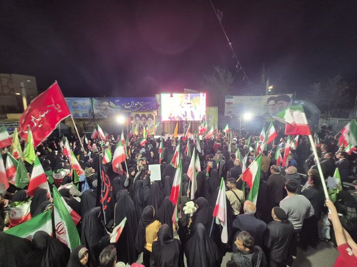 تصاویر/تجمع عظیم پاکدشت در ایستگاه سی و ششم