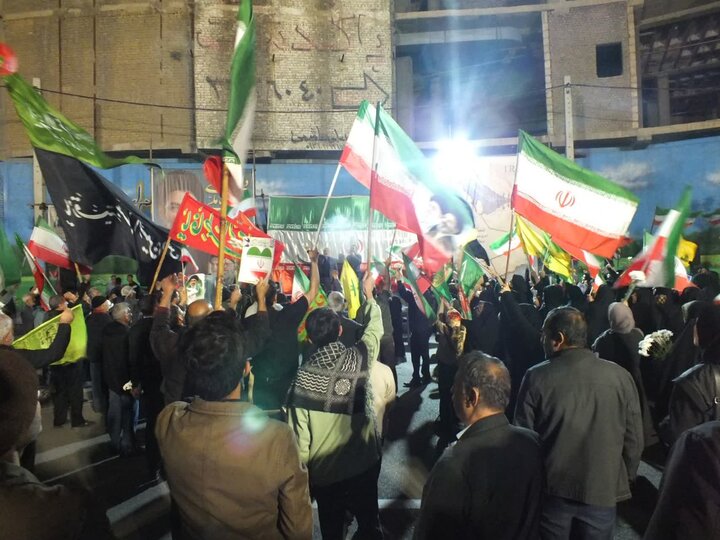 تصاویر/تجمع عظیم پاکدشت در ایستگاه سی و ششم