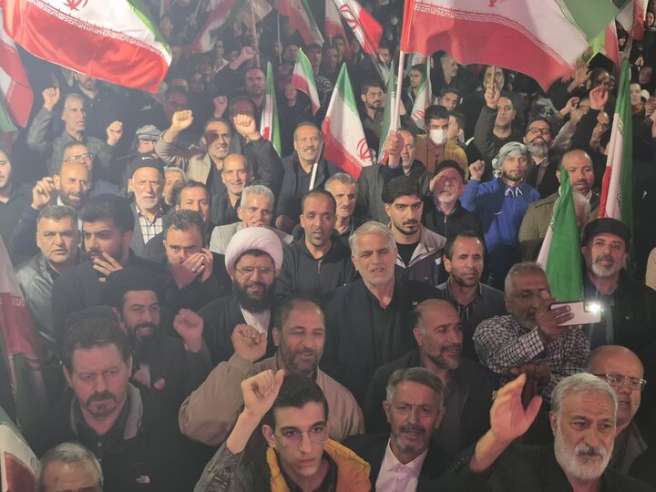 تصاویر/تجمع عظیم پاکدشت در ایستگاه سی و ششم