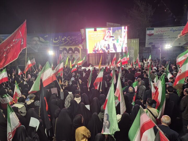 تصاویر/تجمع عظیم پاکدشت در ایستگاه سی و ششم