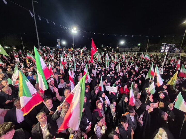 تصاویر/تجمع عظیم پاکدشت در ایستگاه سی و ششم