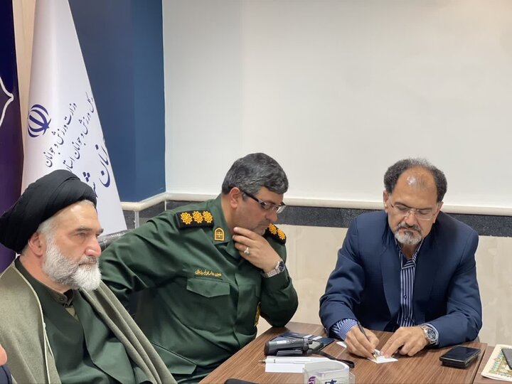 جلسه شورای فرهنگ عمومی به ریاست حجت‌الاسلام والمسلمین حاج آقا حسینی امام جمعه محترم شهرستان نوشهر