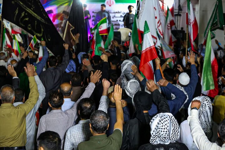 تصاویر/تجمع بزرگ عشایر اهواز