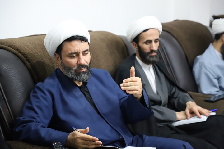 تصاویر/ جلسه قرارگاه جنگ ترکیبی بلاغ مبین کردستان