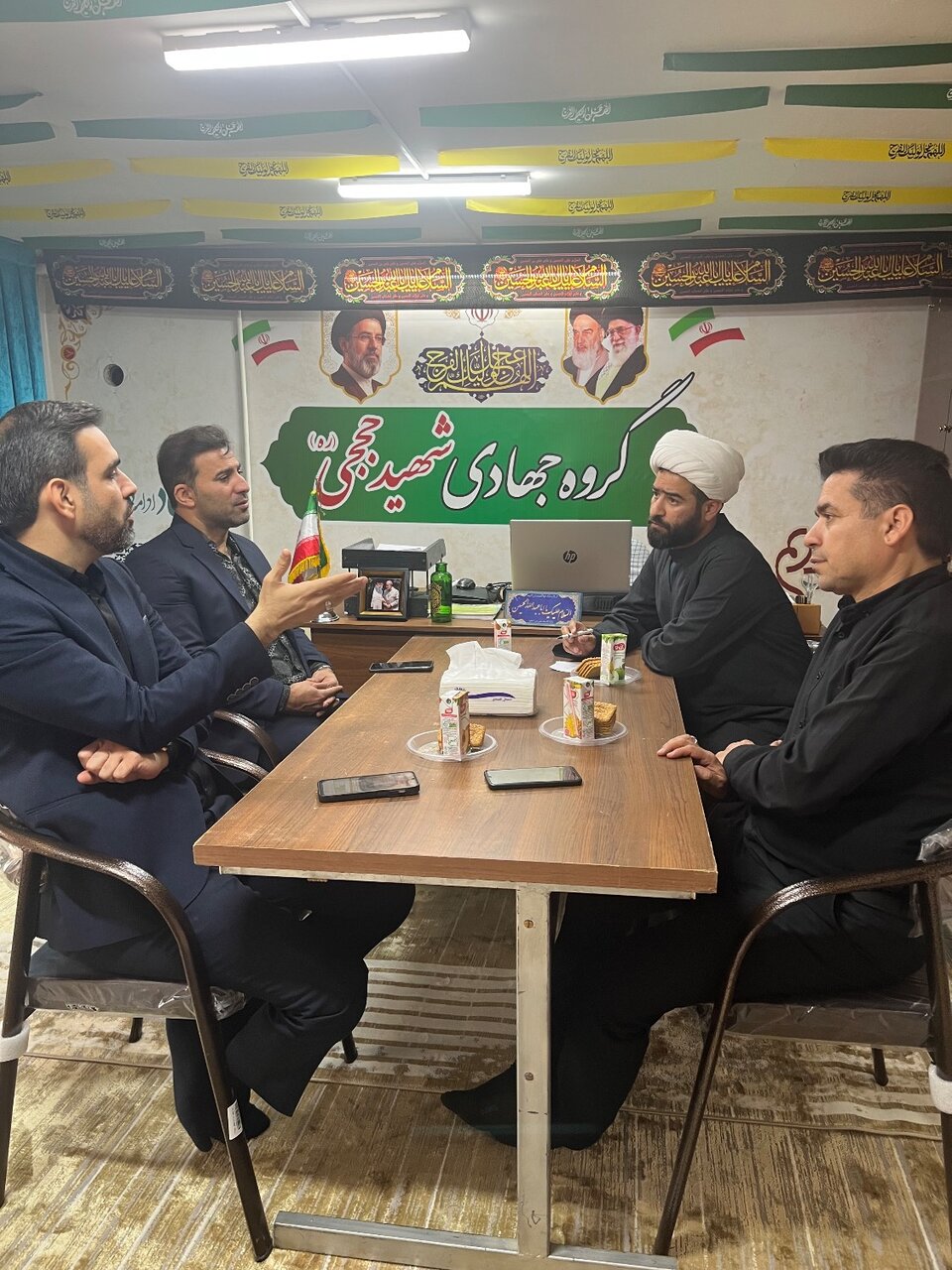 افتتاح ساختمان دفتر گروه جهادی حوزوی شهید حججی کاشان