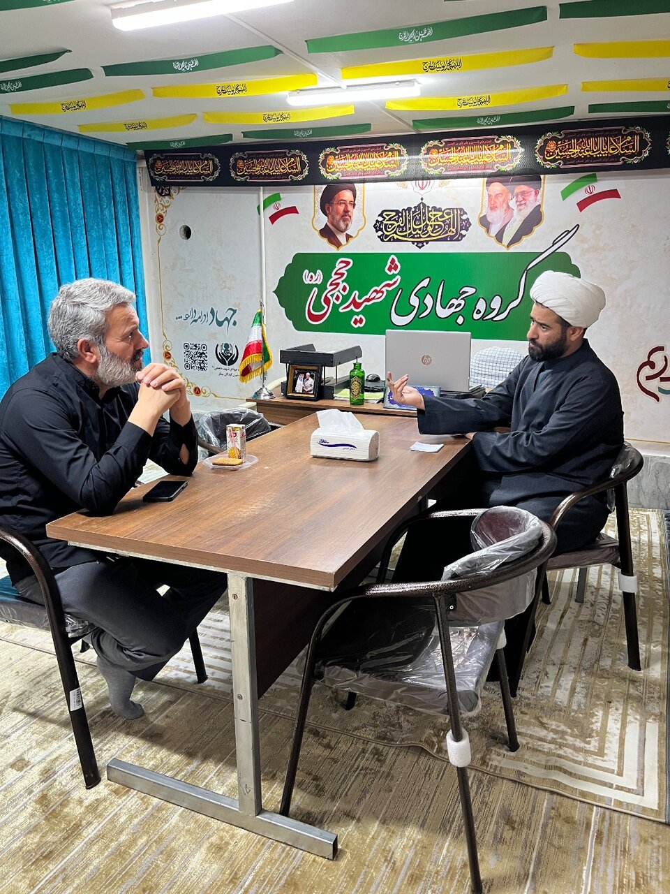 افتتاح ساختمان دفتر گروه جهادی حوزوی شهید حججی کاشان