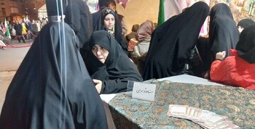 مجاهدت بانوان طلبه ریحانه الرسول(س) تهران در روزهای جنگ تحمیلی رمضان
