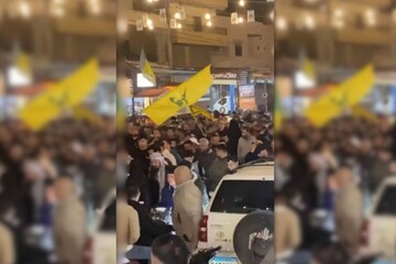 راهپیمایی‌های گسترده در اردوگاه‌های فلسطینی در شمال، در حمایت از عملیات مقاومت و ایران