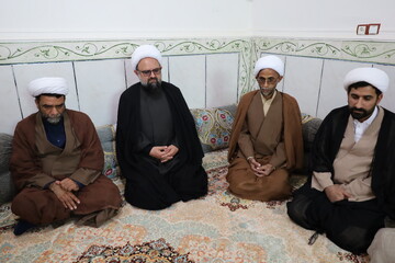 تصاویر/ دلجویی از خانواده شهید روحانی حجت الاسلام حسین عبداللهی در شهرستان دلگان