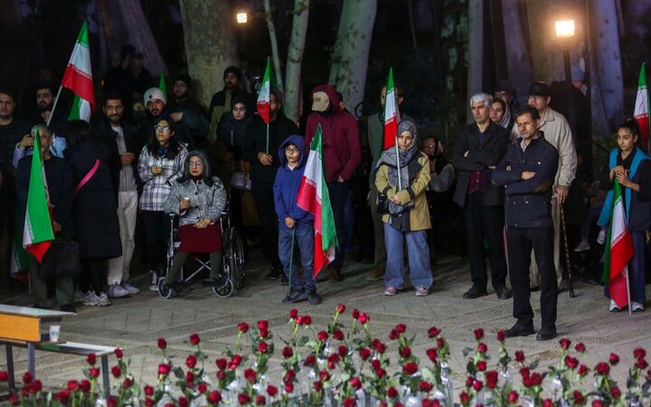 تصاویر/ یادمان شهدای دانش‌آموز میناب در تهران