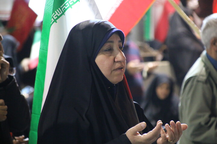 تصاویر/حضور کرمانی ها در شب سی هفتم