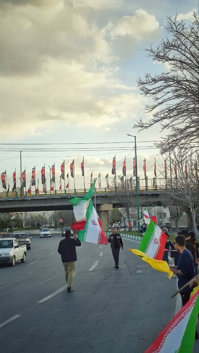 تصاویر/اولین روز از اجتماع پرچم گردانی به نیابت از رهبر شهید انقلاب در اراک
