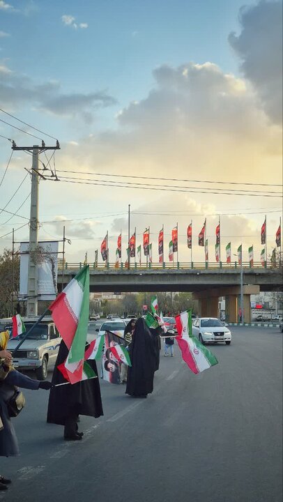 تصاویر/اولین روز از اجتماع پرچم گردانی به نیابت از رهبر شهید انقلاب در اراک