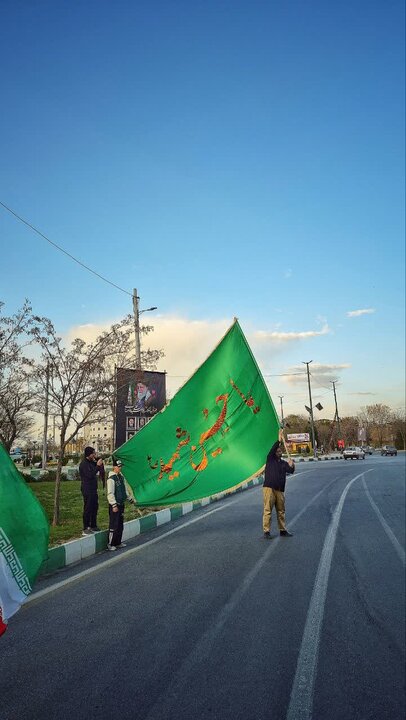 تصاویر/اولین روز از اجتماع پرچم گردانی به نیابت از رهبر شهید انقلاب در اراک