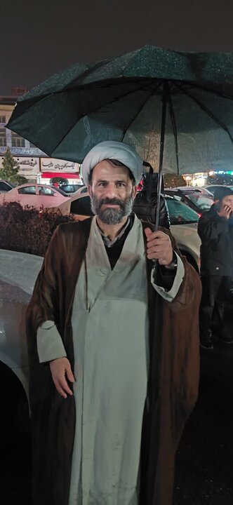 تجمع حماسی مردم آمل در شامگاه هفدهم فروردین