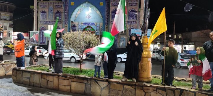 حماسه مردمی شهرستان مرزن آباد در هفدهم فروردین