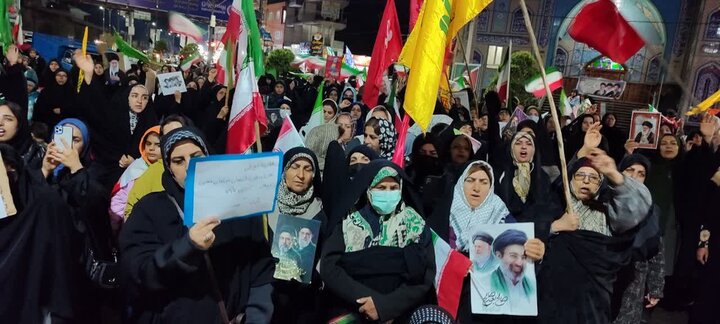 حماسه مردمی شهرستان مرزن آباد در هفدهم فروردین