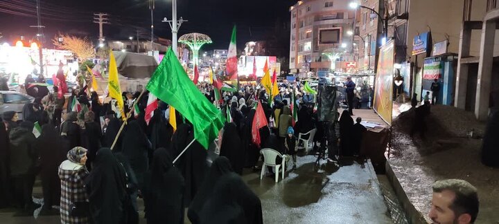حماسه مردمی شهرستان مرزن آباد در هفدهم فروردین