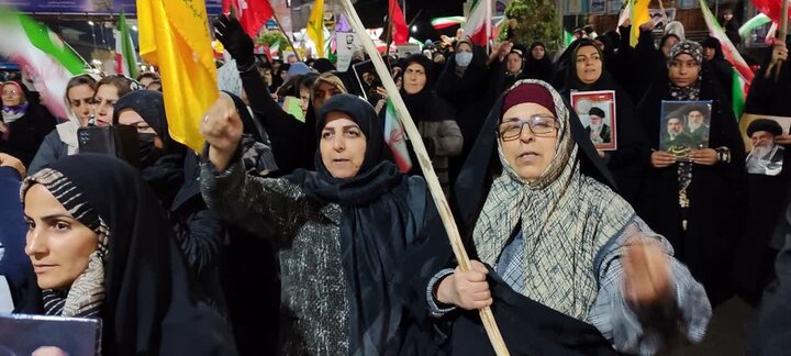 حماسه مردمی شهرستان مرزن آباد در هفدهم فروردین