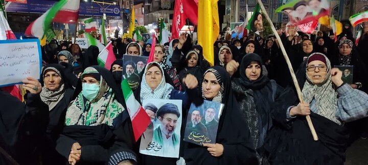 حماسه مردمی شهرستان مرزن آباد در هفدهم فروردین