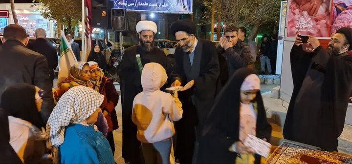 تصاویر/ سی و هفتمین شب از موج پرشور خیابانی مردم قمصر