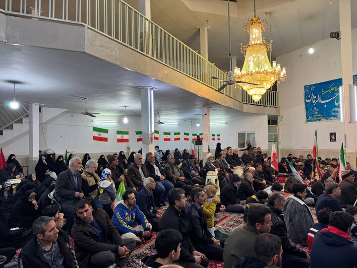 تصاویر/ حضور امام جمعه نیاسردرتجمعات مردمی شهرها وروستاها